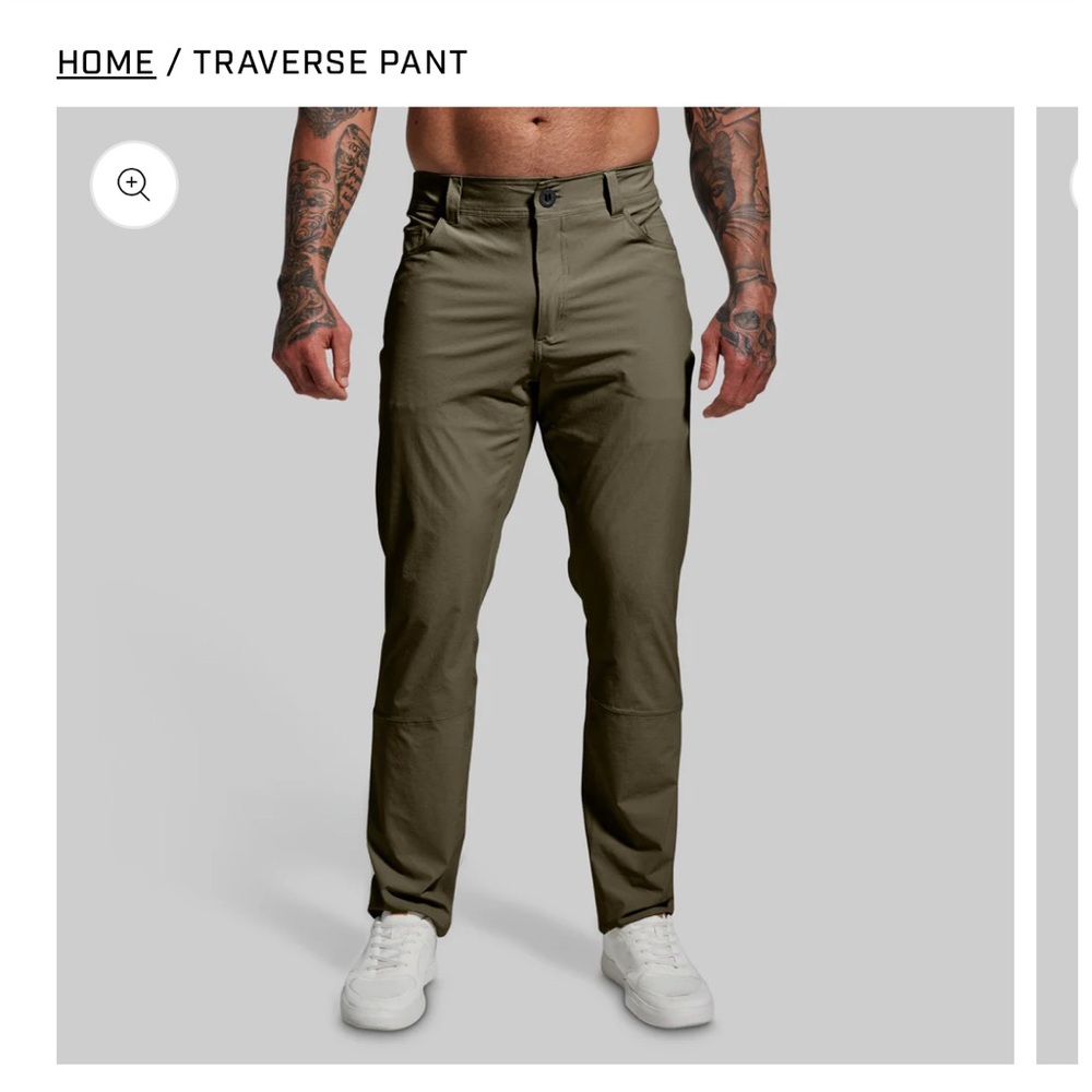 Men's Olive Traverse Pant - Born Primative